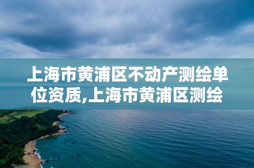 上海市黄浦区不动产测绘单位资质,上海市黄浦区测绘中心