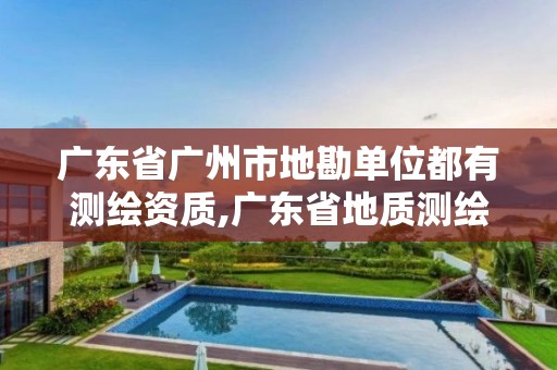 广东省广州市地勘单位都有测绘资质,广东省地质测绘院中标项目