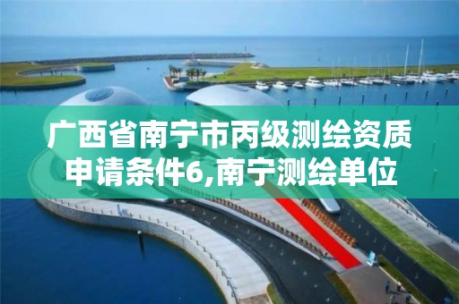 广西省南宁市丙级测绘资质申请条件6,南宁测绘单位