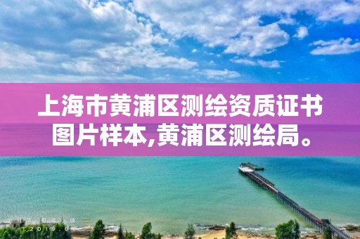 上海市黄浦区测绘资质证书图片样本,黄浦区测绘局。