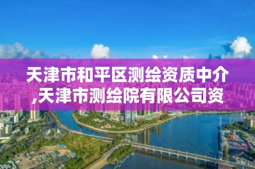 天津市和平区测绘资质中介,天津市测绘院有限公司资质