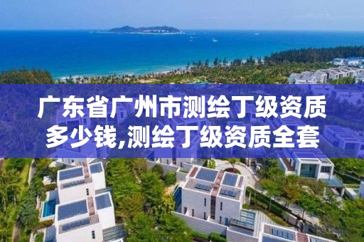 广东省广州市测绘丁级资质多少钱,测绘丁级资质全套申请文件