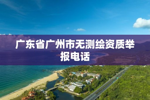 广东省广州市无测绘资质举报电话