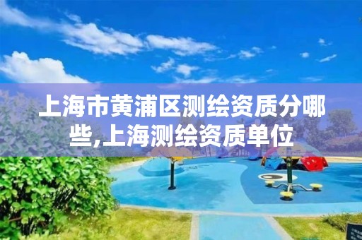 上海市黄浦区测绘资质分哪些,上海测绘资质单位