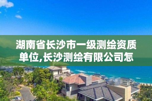 湖南省长沙市一级测绘资质单位,长沙测绘有限公司怎么样