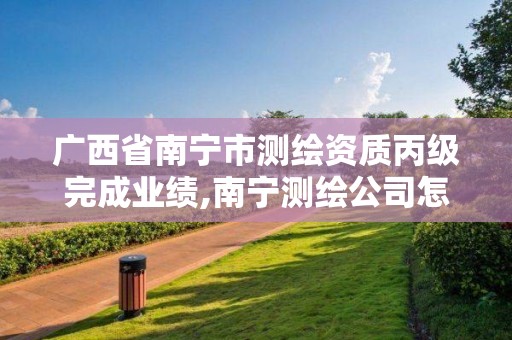 广西省南宁市测绘资质丙级完成业绩,南宁测绘公司怎么收费标准