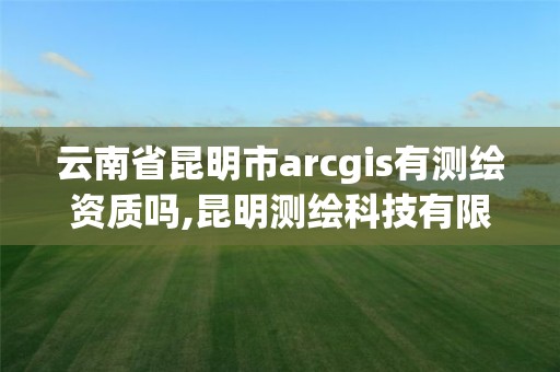 云南省昆明市arcgis有测绘资质吗,昆明测绘科技有限公司