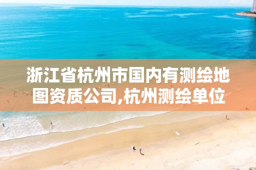 浙江省杭州市国内有测绘地图资质公司,杭州测绘单位