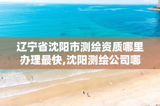 辽宁省沈阳市测绘资质哪里办理最快,沈阳测绘公司哪家强哪家好