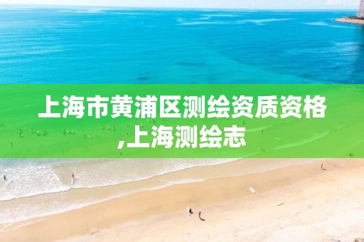 上海市黄浦区测绘资质资格,上海测绘志