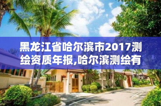 黑龙江省哈尔滨市2017测绘资质年报,哈尔滨测绘有限公司