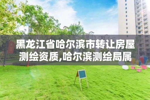 黑龙江省哈尔滨市转让房屋测绘资质,哈尔滨测绘局属于什么单位