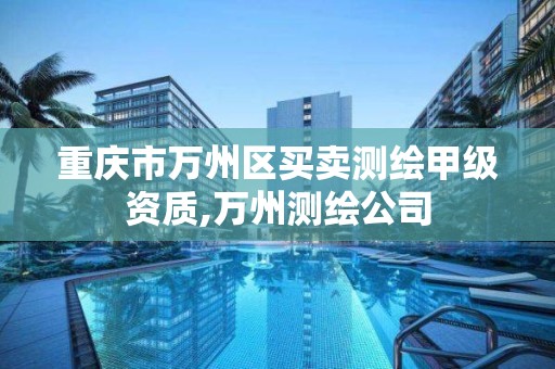 重庆市万州区买卖测绘甲级资质,万州测绘公司