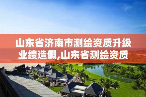 山东省济南市测绘资质升级业绩造假,山东省测绘资质延期公告