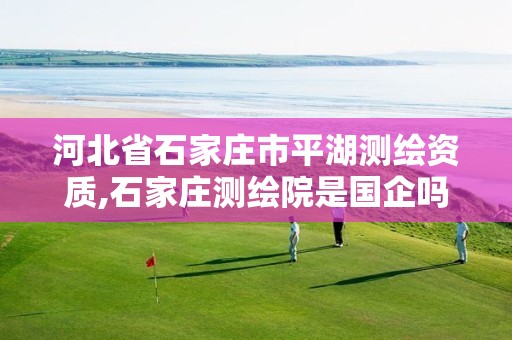 河北省石家庄市平湖测绘资质,石家庄测绘院是国企吗