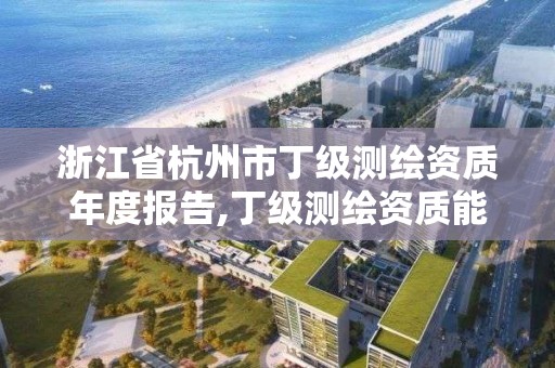 浙江省杭州市丁级测绘资质年度报告,丁级测绘资质能承担的业务