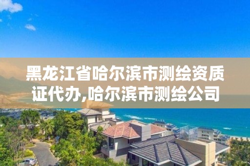 黑龙江省哈尔滨市测绘资质证代办,哈尔滨市测绘公司