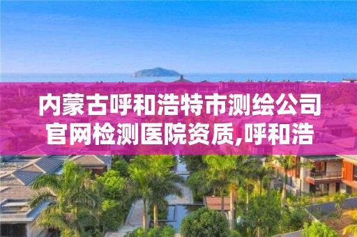 内蒙古呼和浩特市测绘公司官网检测医院资质,呼和浩特市测量仪器。