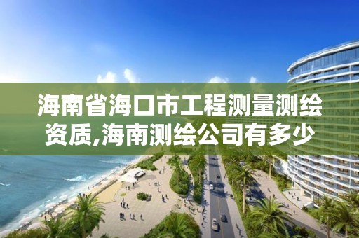 海南省海口市工程测量测绘资质,海南测绘公司有多少家