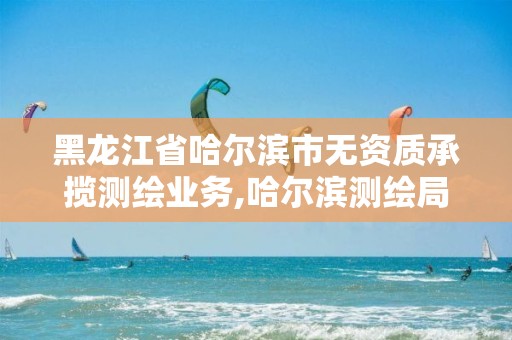 黑龙江省哈尔滨市无资质承揽测绘业务,哈尔滨测绘局招聘