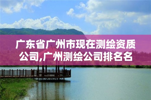 广东省广州市现在测绘资质公司,广州测绘公司排名名单