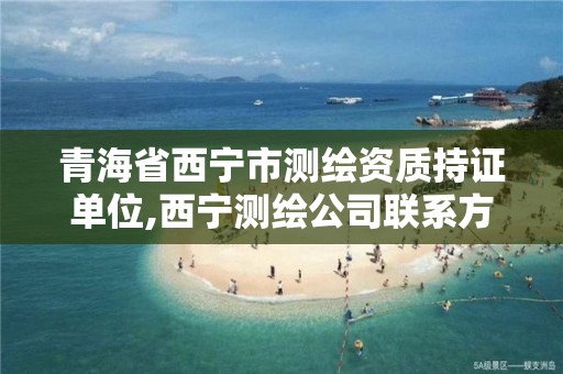 青海省西宁市测绘资质持证单位,西宁测绘公司联系方式。