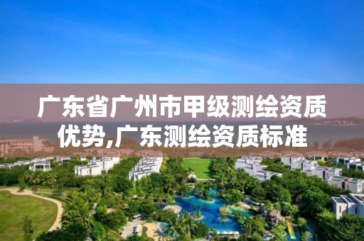 广东省广州市甲级测绘资质优势,广东测绘资质标准