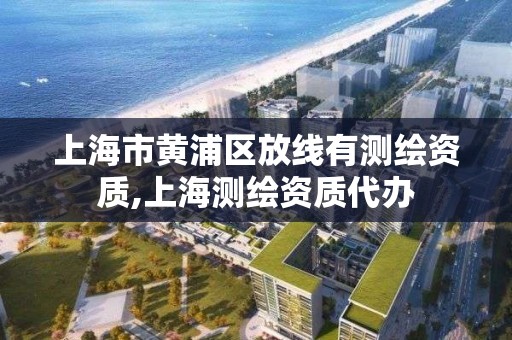 上海市黄浦区放线有测绘资质,上海测绘资质代办