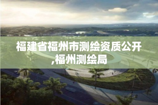 福建省福州市测绘资质公开,福州测绘局