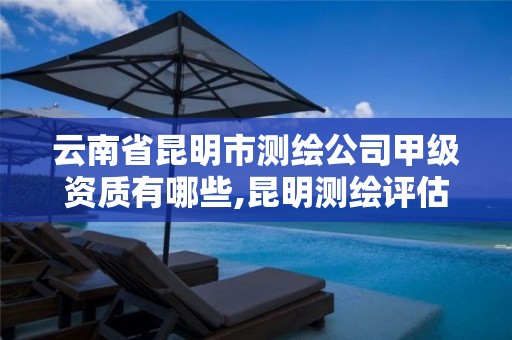 云南省昆明市测绘公司甲级资质有哪些,昆明测绘评估公司。