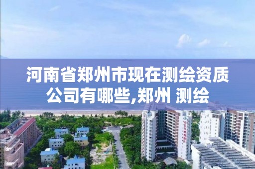 河南省郑州市现在测绘资质公司有哪些,郑州 测绘