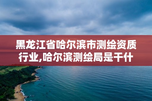 黑龙江省哈尔滨市测绘资质行业,哈尔滨测绘局是干什么的