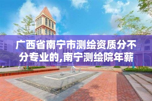 广西省南宁市测绘资质分不分专业的,南宁测绘院年薪