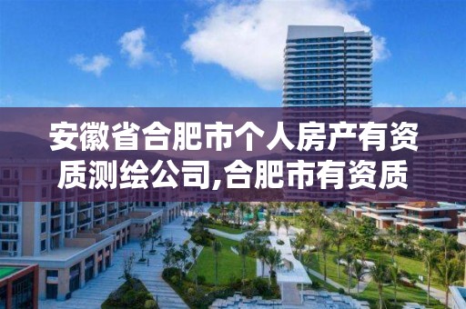 安徽省合肥市个人房产有资质测绘公司,合肥市有资质的测绘公司。