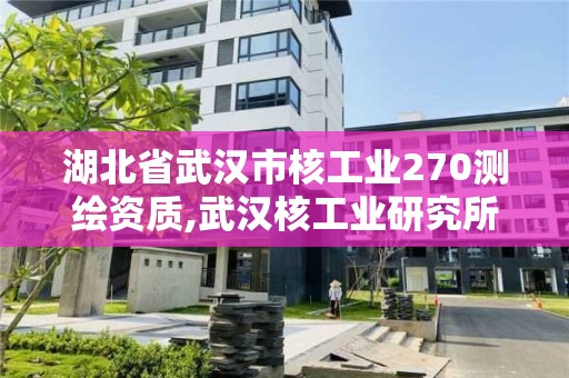 湖北省武汉市核工业270测绘资质,武汉核工业研究所