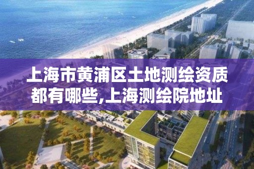 上海市黄浦区土地测绘资质都有哪些,上海测绘院地址浦东