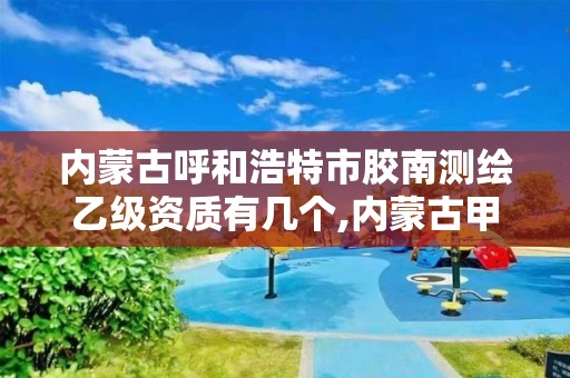 内蒙古呼和浩特市胶南测绘乙级资质有几个,内蒙古甲级测绘资质单位