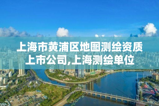 上海市黄浦区地图测绘资质上市公司,上海测绘单位