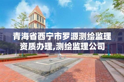 青海省西宁市罗源测绘监理资质办理,测绘监理公司