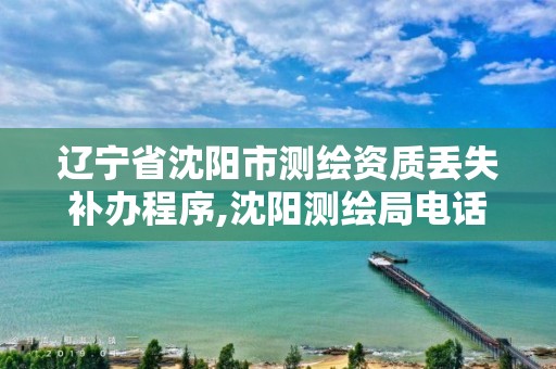 辽宁省沈阳市测绘资质丢失补办程序,沈阳测绘局电话