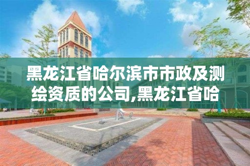 黑龙江省哈尔滨市市政及测绘资质的公司,黑龙江省哈尔滨市测绘局