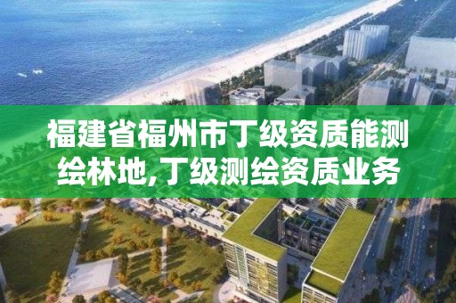 福建省福州市丁级资质能测绘林地,丁级测绘资质业务范围有哪些。