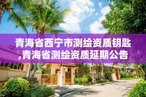 青海省西宁市测绘资质钥匙,青海省测绘资质延期公告