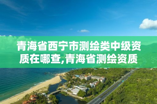 青海省西宁市测绘类中级资质在哪查,青海省测绘资质延期公告