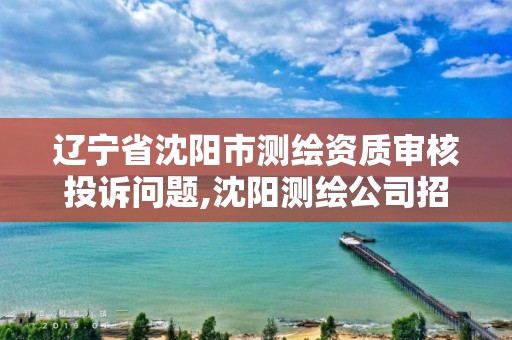 辽宁省沈阳市测绘资质审核投诉问题,沈阳测绘公司招聘信息最新招聘