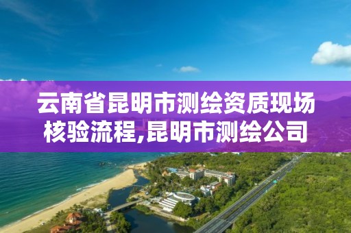 云南省昆明市测绘资质现场核验流程,昆明市测绘公司