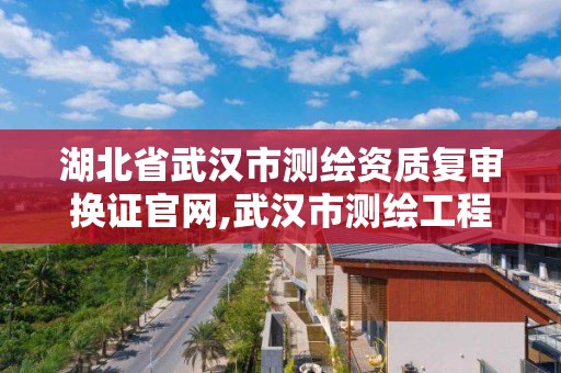 湖北省武汉市测绘资质复审换证官网,武汉市测绘工程技术规定。