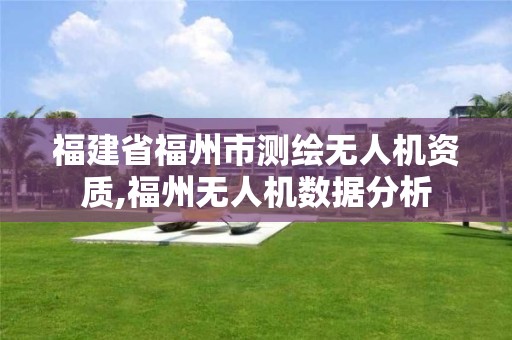 福建省福州市测绘无人机资质,福州无人机数据分析