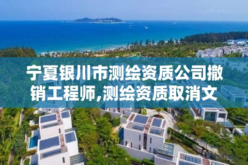 宁夏银川市测绘资质公司撤销工程师,测绘资质取消文件。