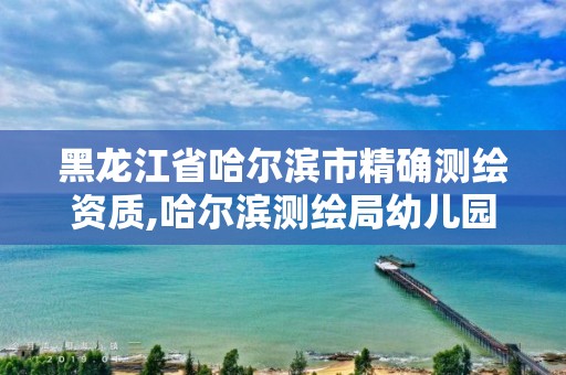 黑龙江省哈尔滨市精确测绘资质,哈尔滨测绘局幼儿园是民办还是公办